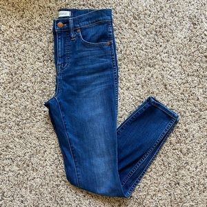 Madewell 10” high rise skinny size 29 petite
